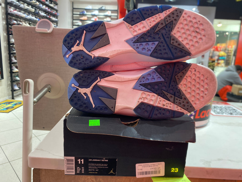 PRE OWNED Jordan 7 Retro French Blue (2015)