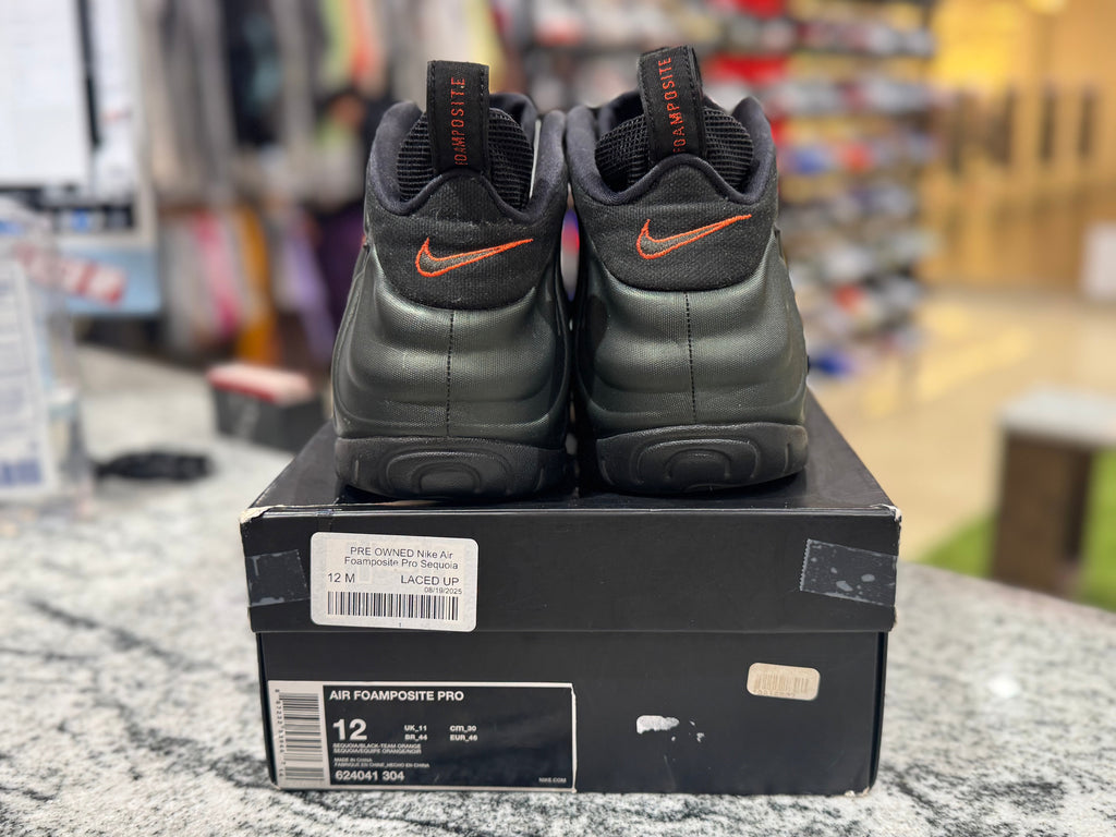 PRE OWNED Nike Air Foamposite Pro Sequoia