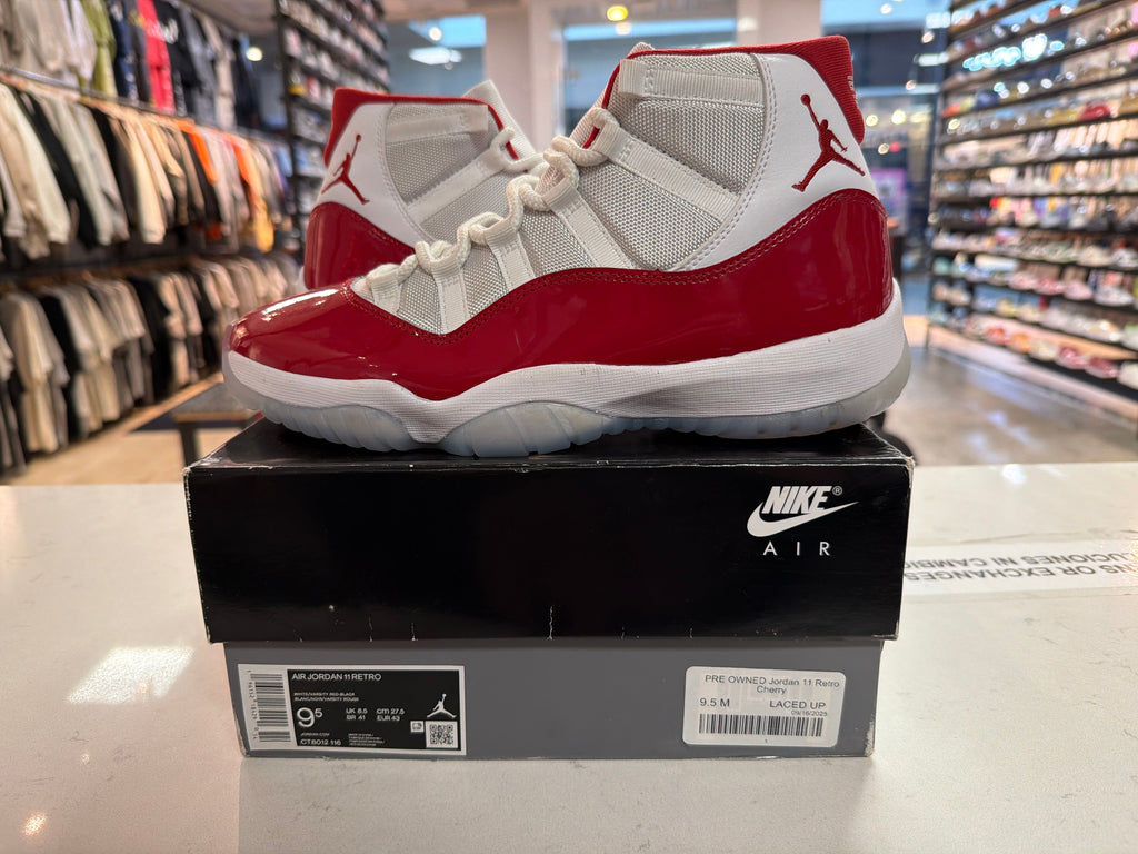PRE OWNED Jordan 11 Retro Cherry