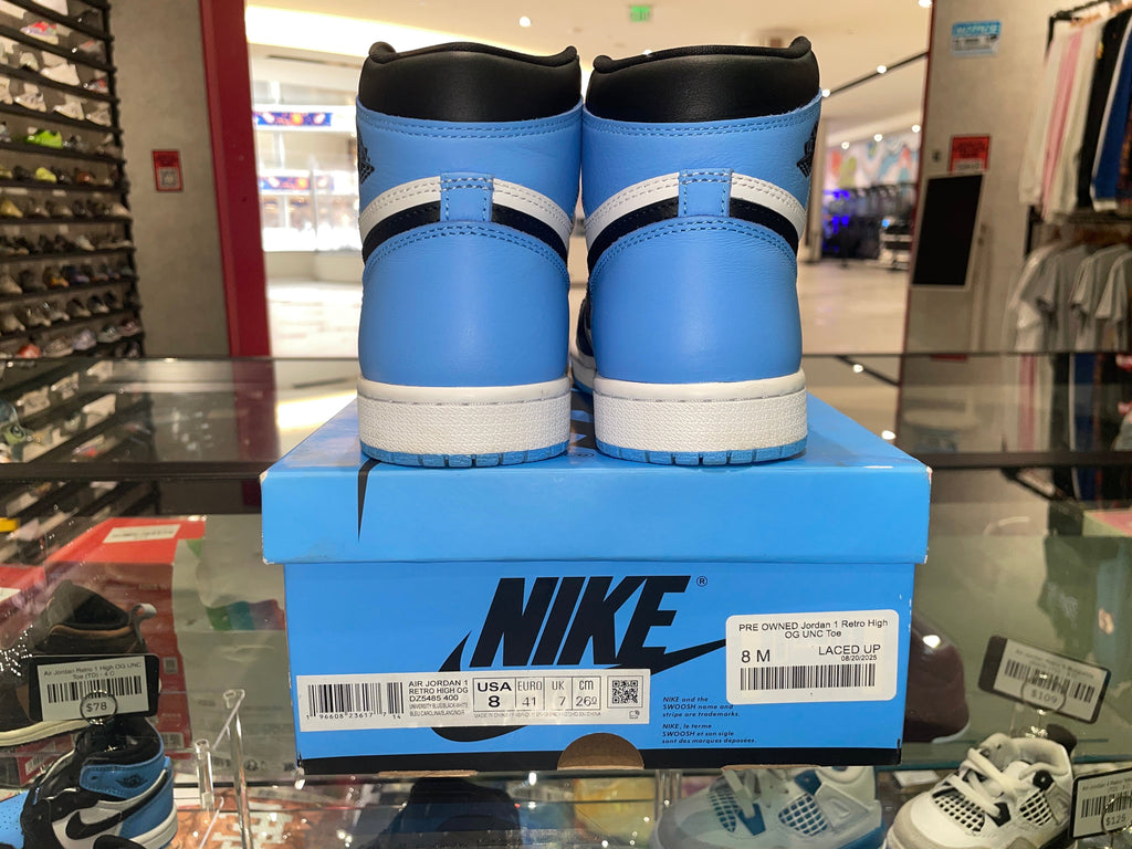 PRE OWNED Jordan 1 Retro High OG UNC Toe