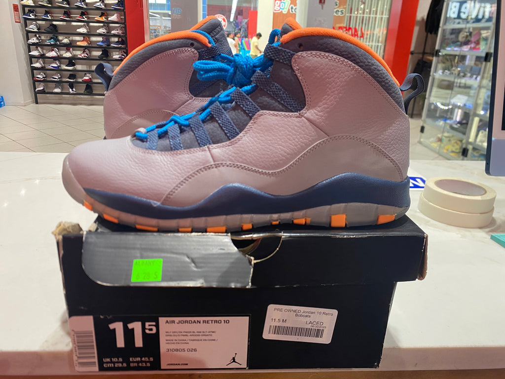 PRE OWNED Jordan 10 Retro Bobcats