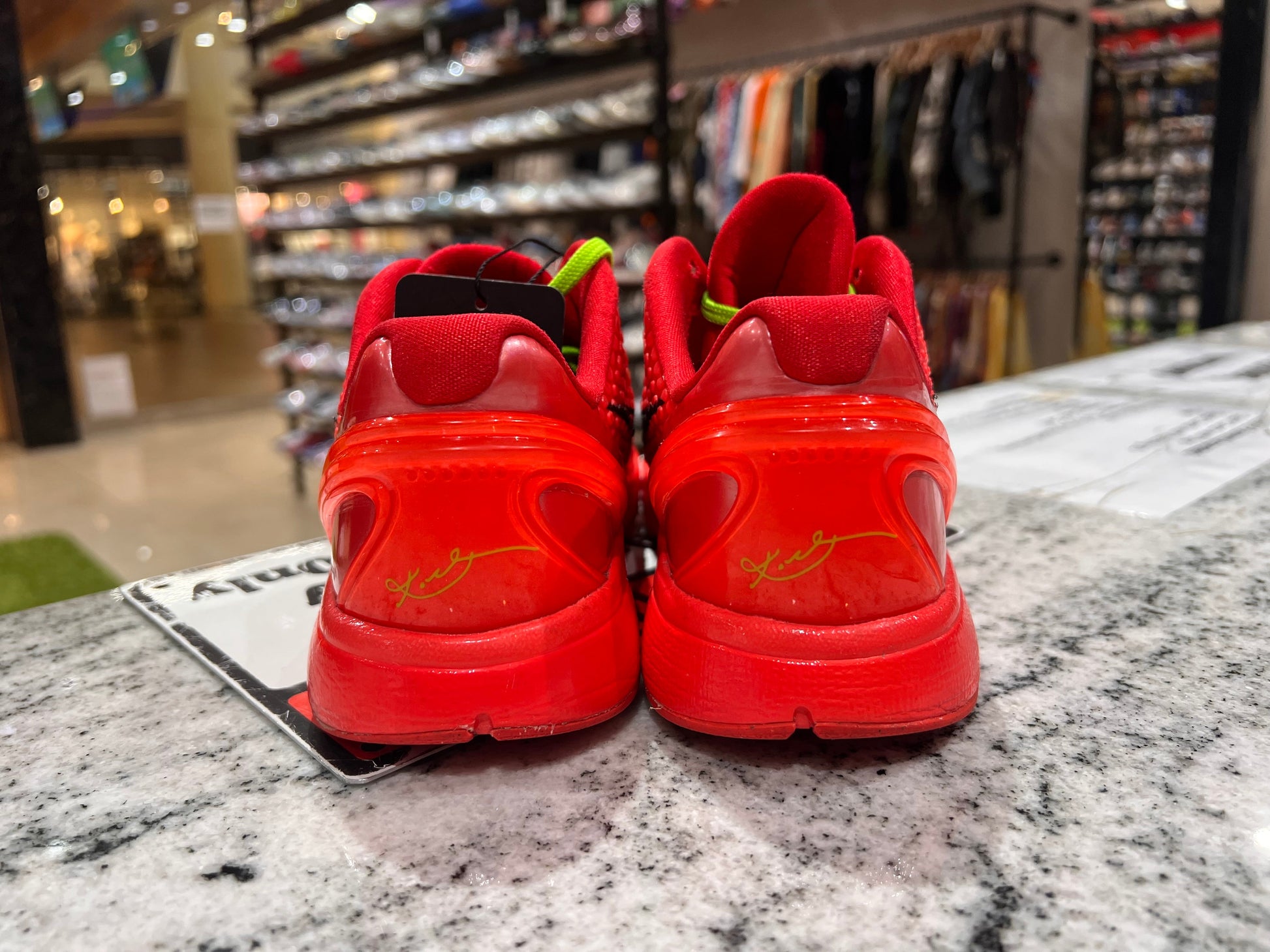 PRE OWNED Nike Kobe 6 Protro Reverse Grinch (GS)