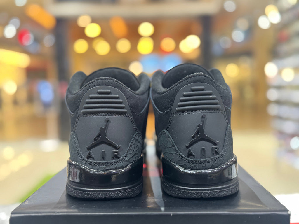 PRE OWNED Jordan 3 Retro Black Cat (2025) (GS)