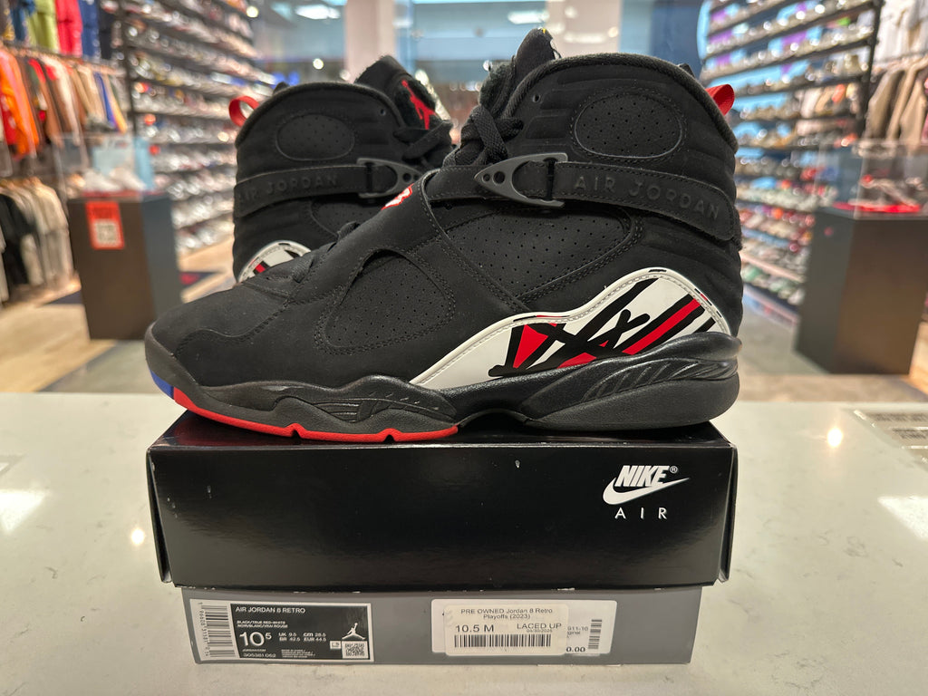 PRE OWNED Jordan 8 Retro Playoffs (2023)