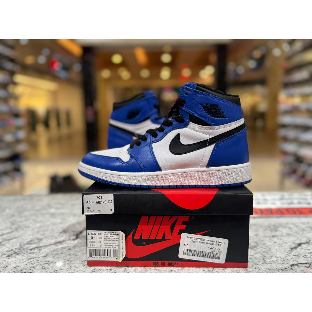 PRE OWNED Jordan 1 Retro High Hyper Royal (GS)