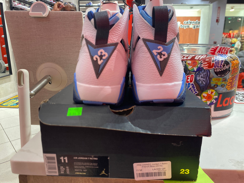 PRE OWNED Jordan 7 Retro French Blue (2015)