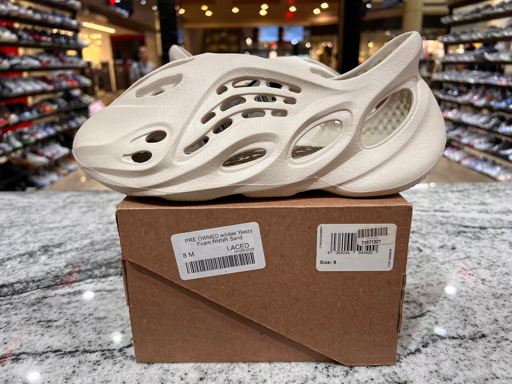 PRE OWNED adidas Yeezy Foam RNNR Sand