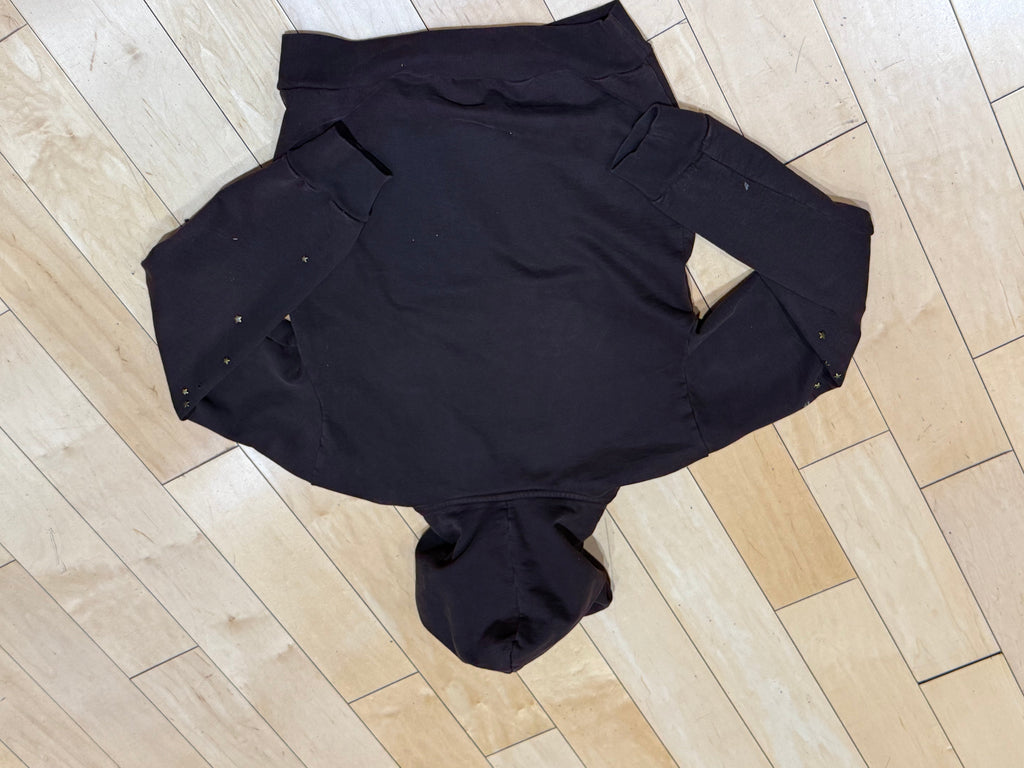 PRE OWNED Travis Scott Cactus Jack x Sp5der Days Before Rodeo Hoodie Brown "Small"