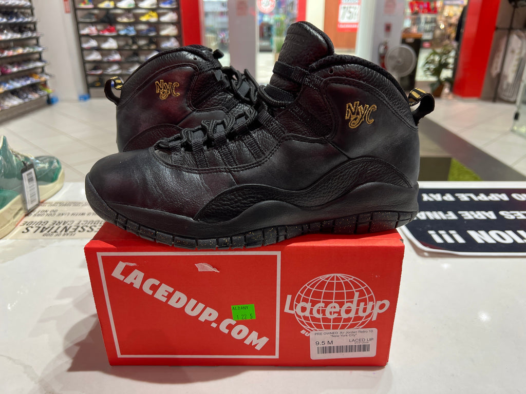 PRE OWNED  Air Jordan Retro 10 "New York CIty"