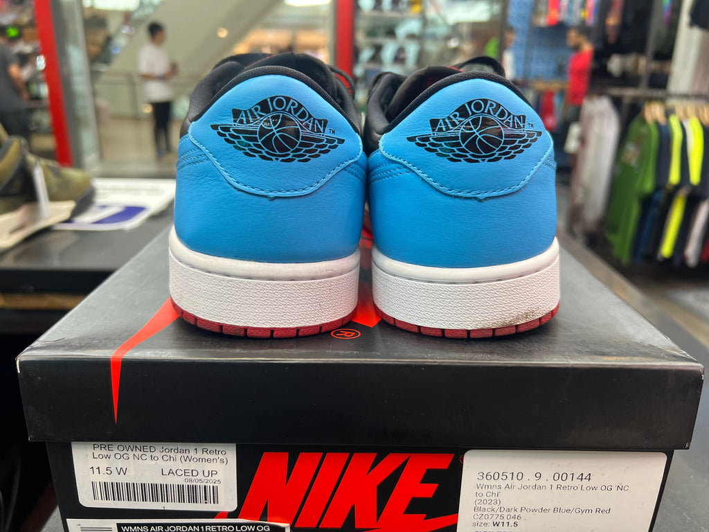 PRE OWNED Jordan 1 Retro Low OG NC to Chi (Women's)