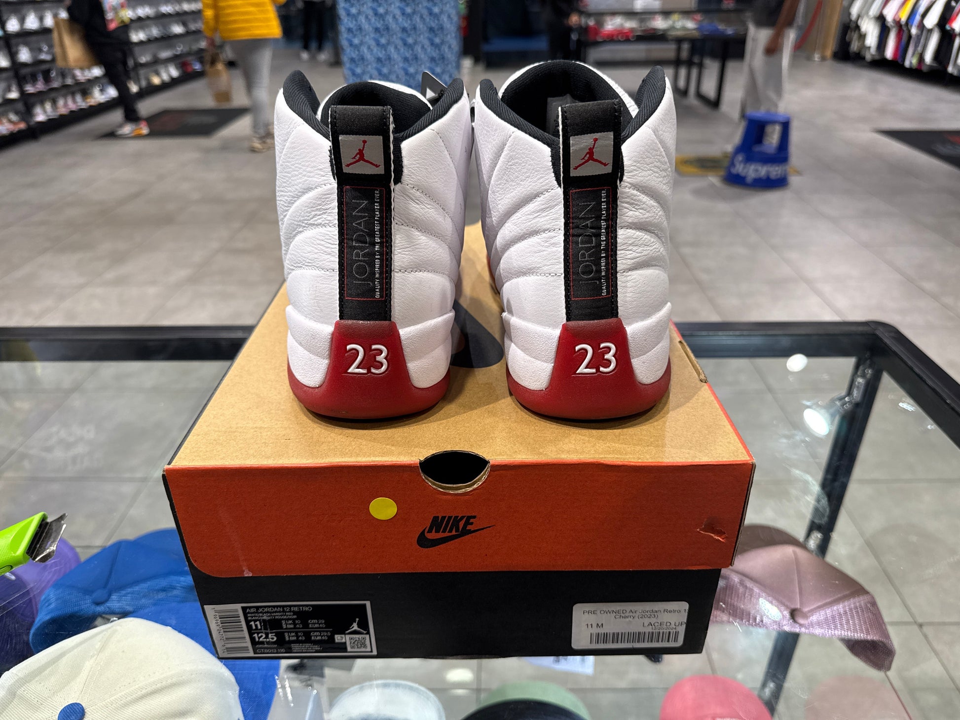 PRE OWNED Air Jordan Retro 12 Cherry (2023)
