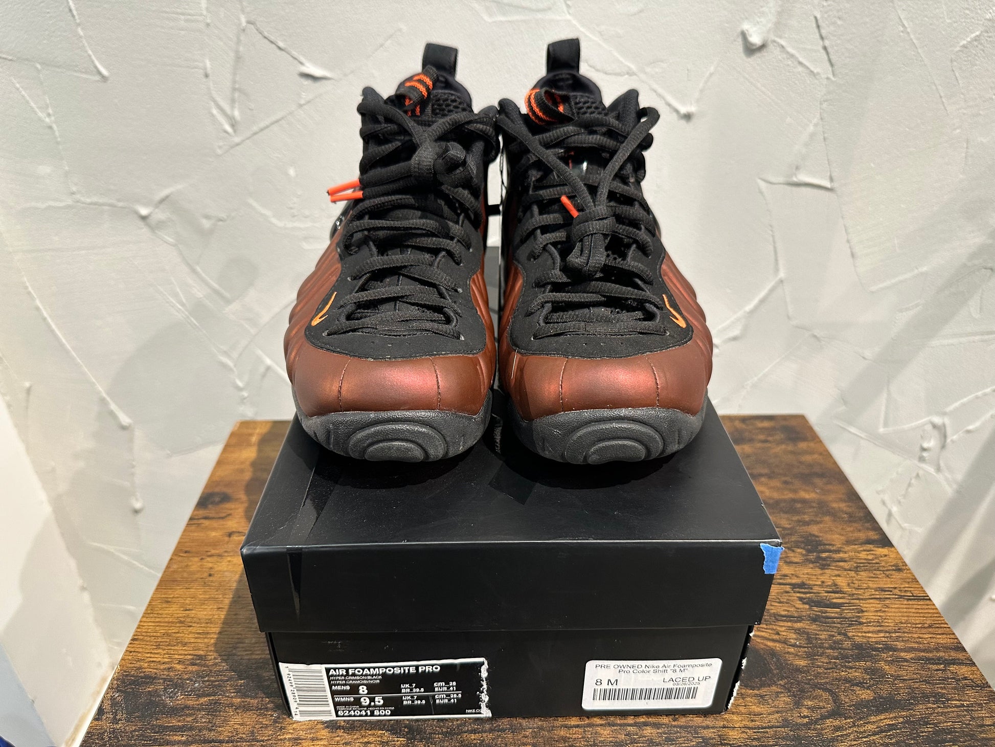 PRE OWNED Nike Air Foamposite Pro Color Shift "8 M"