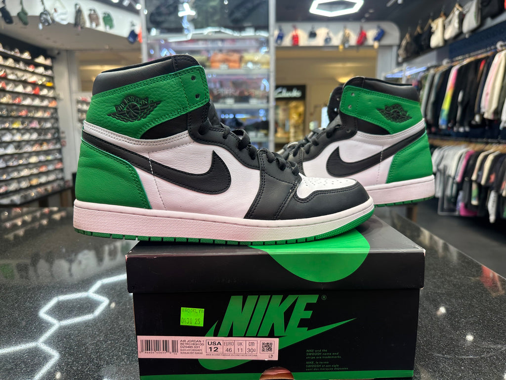 PRE OWNED Jordan 1 Retro High OG Lucky Green
