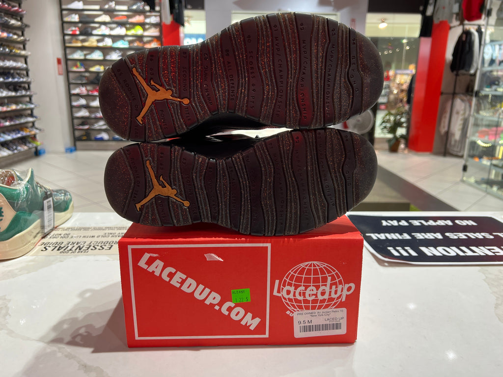 PRE OWNED  Air Jordan Retro 10 "New York CIty"