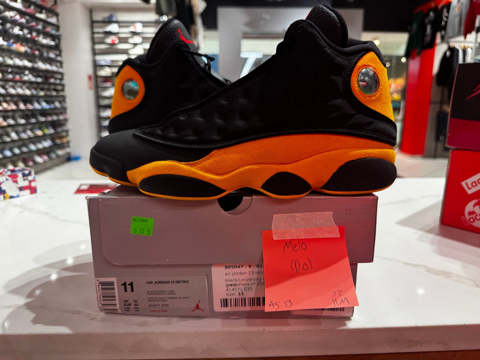 PRE OWNED Jordan 13 Retro Carmelo Anthony Class Of 2002 (B-Grade)