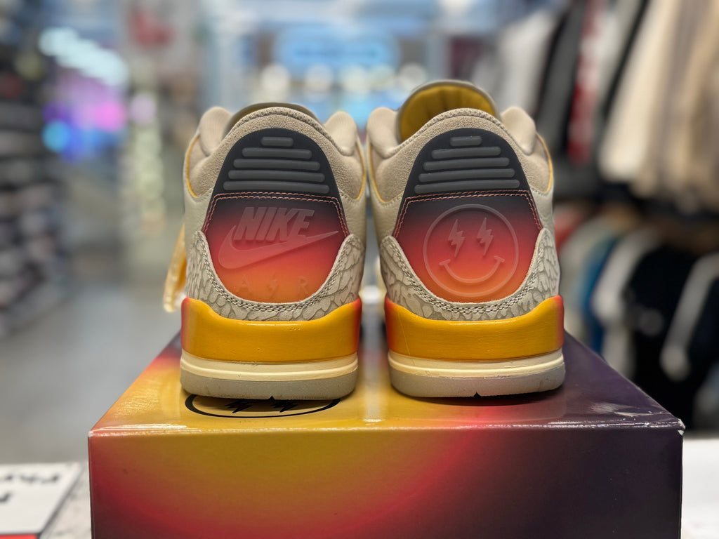 PRE OWNED Air Jordan Retro 3 SP J Balvin Medellín Sunset