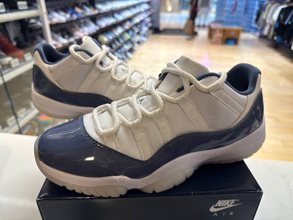 PRE OWNED Jordan 11 Retro Low Diffused Blue