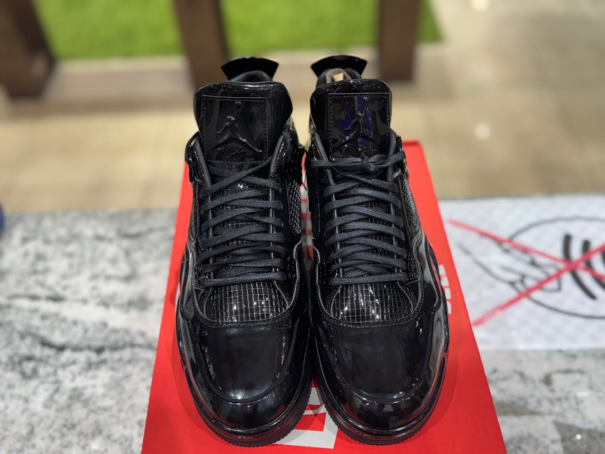 Jordan 4 Retro 11Lab4 Black NO BOX