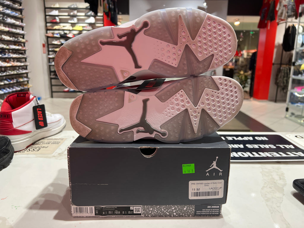 PRE OWNED Jordan 6 Retro Cool Grey