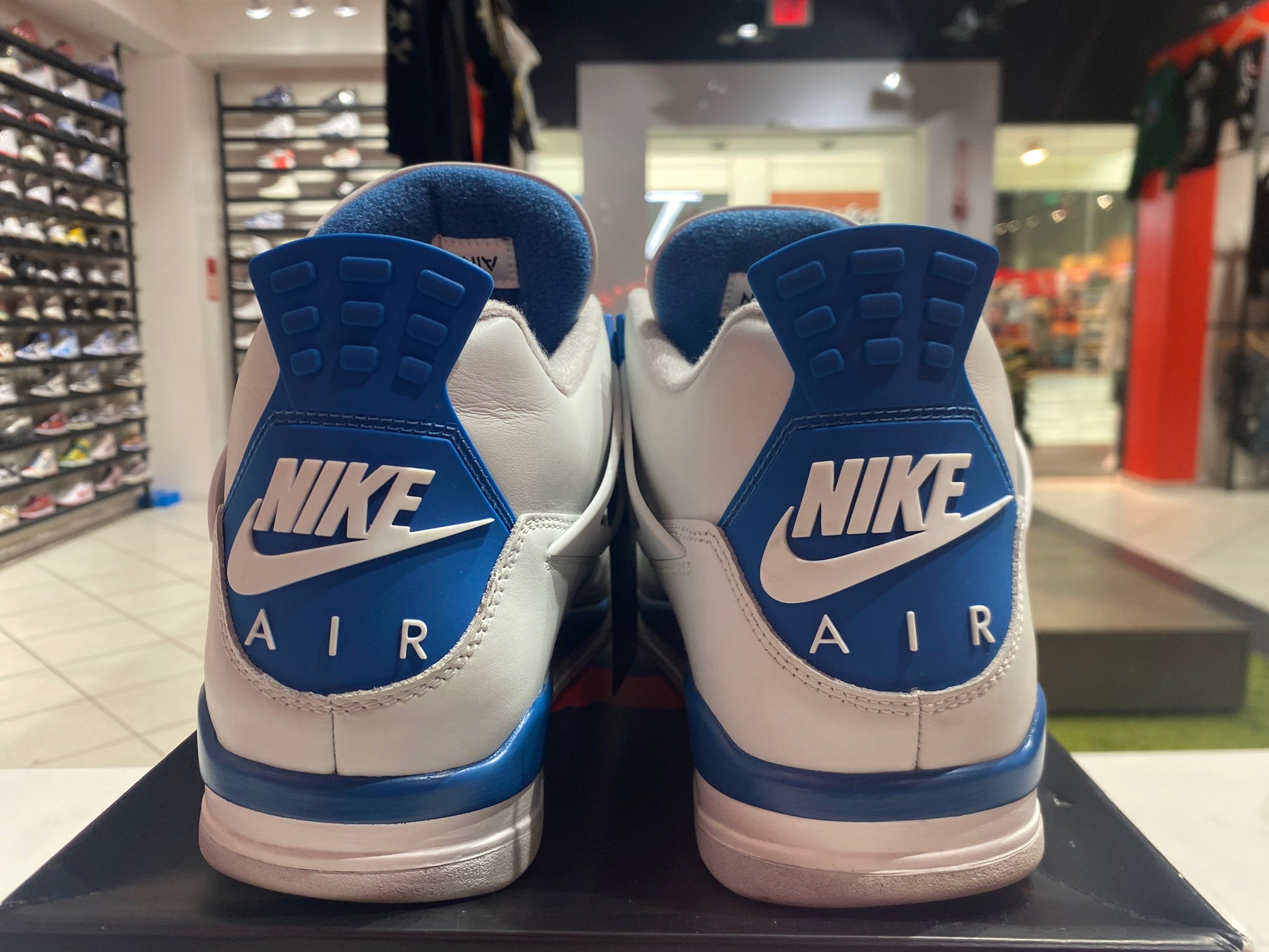 PRE OWNED Jordan 4 Retro Military Blue (2024)