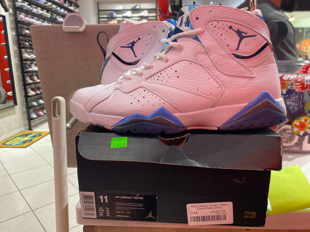 PRE OWNED Jordan 7 Retro French Blue (2015)