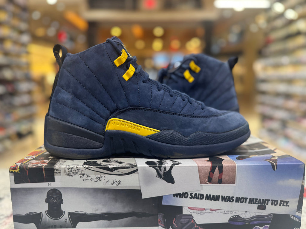 PRE OWNED Air Jordan Retro 12 “Michigan”