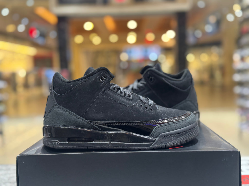 PRE OWNED Jordan 3 Retro Black Cat (2025) (GS)