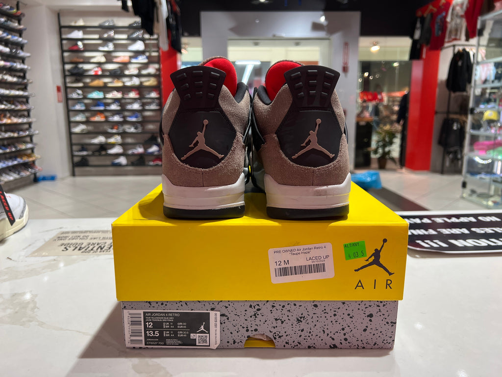 PRE OWNED Air Jordan Retro 4 "Taupe Haze"