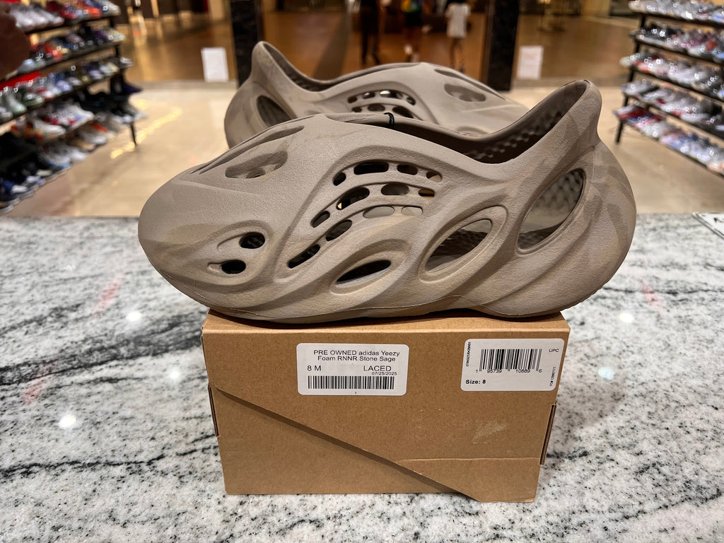 PRE OWNED adidas Yeezy Foam RNNR Stone Sage