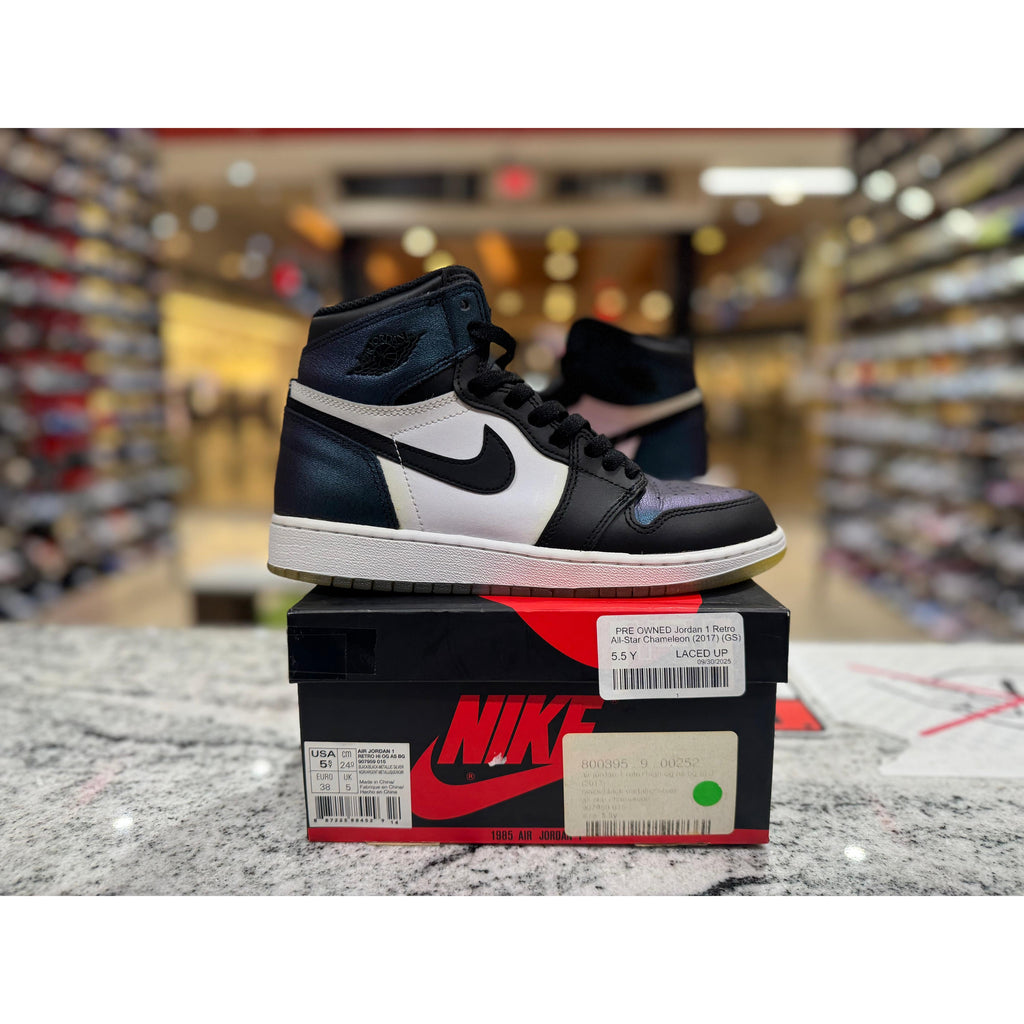 PRE OWNED Jordan 1 Retro All-Star Chameleon (2017) (GS)