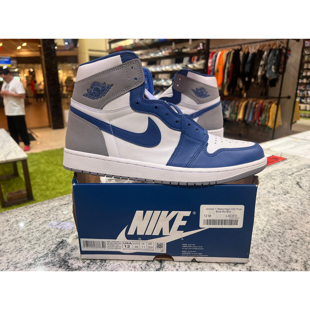 Jordan 1 Retro High OG True Blue No Box