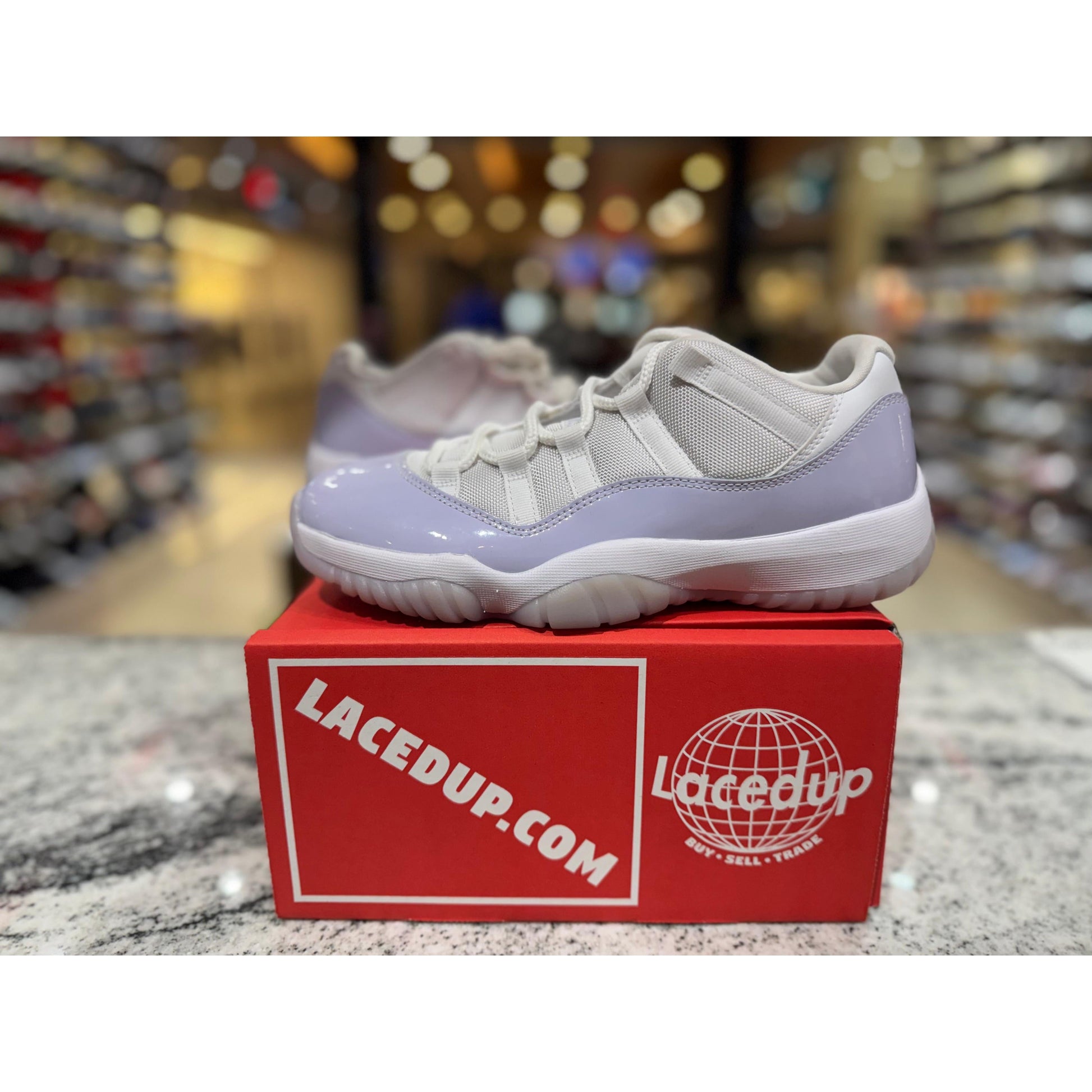 Jordan 11 Retro Low Pure Violet (Women's) NO BOX