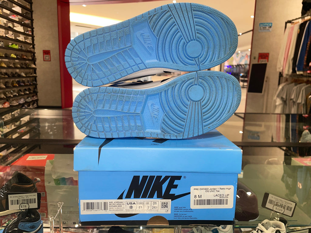 PRE OWNED Jordan 1 Retro High OG UNC Toe