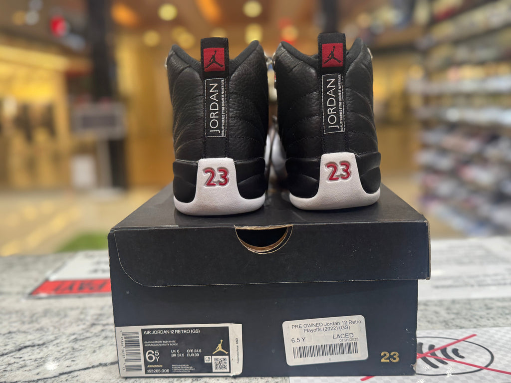 PRE OWNED Jordan 12 Retro Playoffs (2022) (GS)
