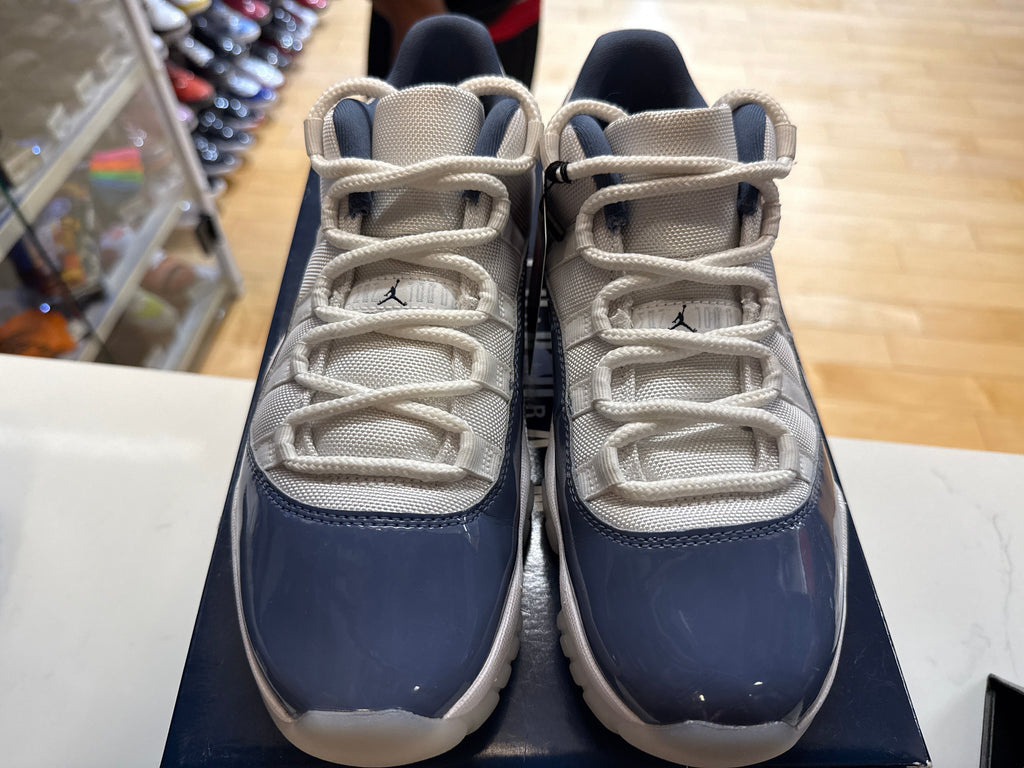 PRE OWNED Jordan 11 Retro Low Diffused Blue