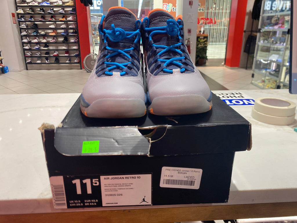 PRE OWNED Jordan 10 Retro Bobcats