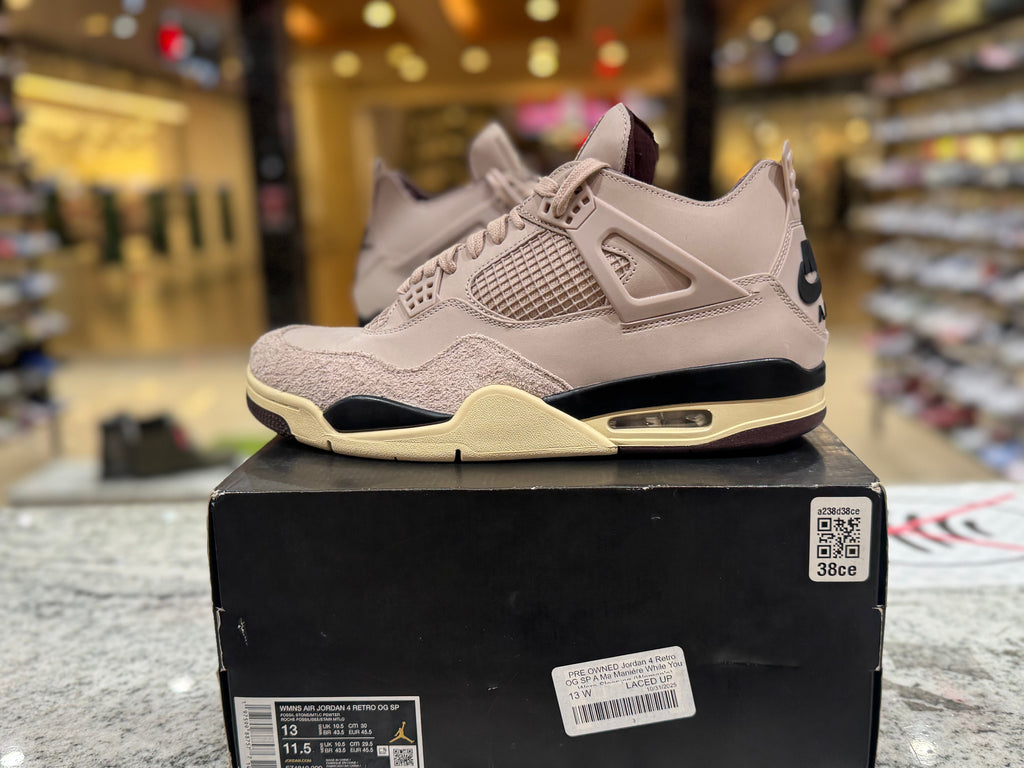 PRE OWNED Jordan 4 Retro OG SP A Ma Maniére While You Were Sleeping (Women's)