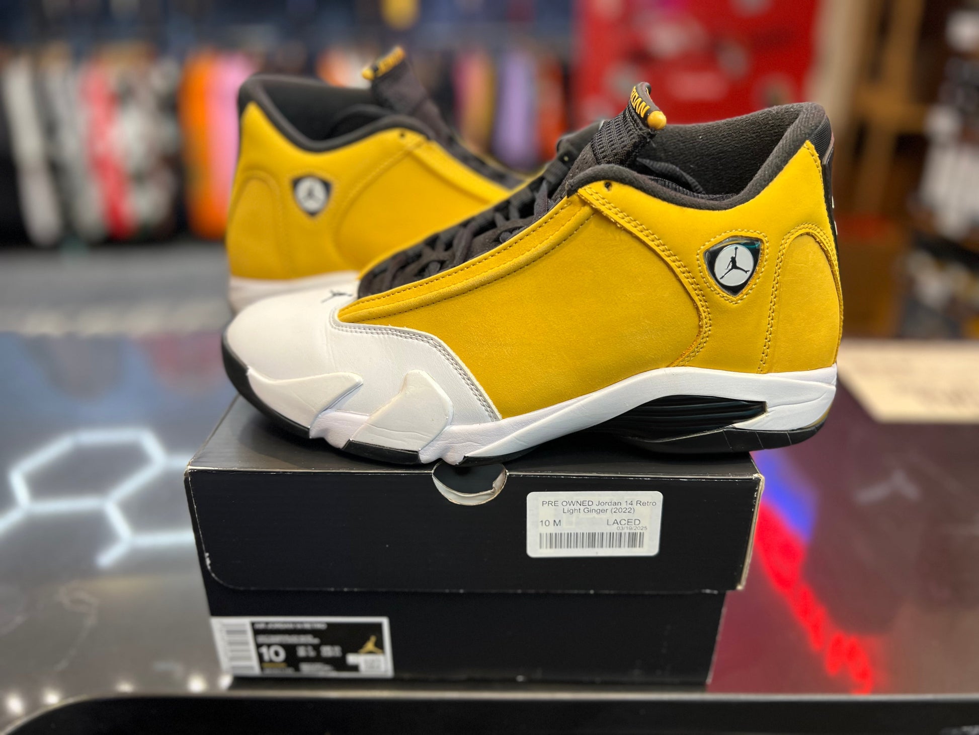 PRE OWNED Jordan 14 Retro Light Ginger (2022)