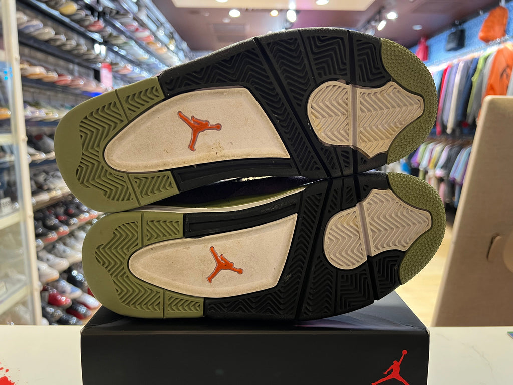 PRE OWNED Jordan 4 Retro Canyon Purple (Women's)