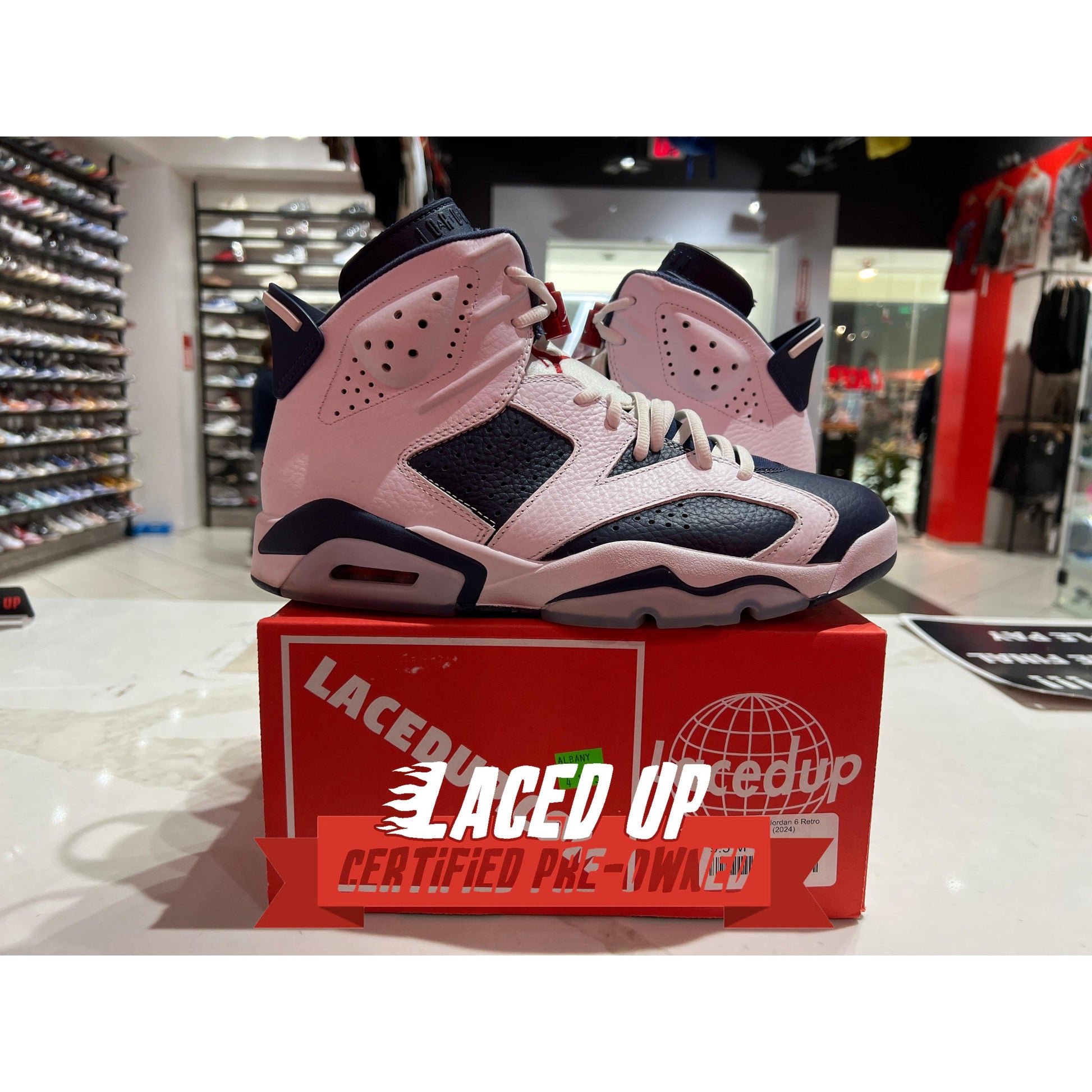 PRE OWNED Jordan 6 Retro Olympic (2024)