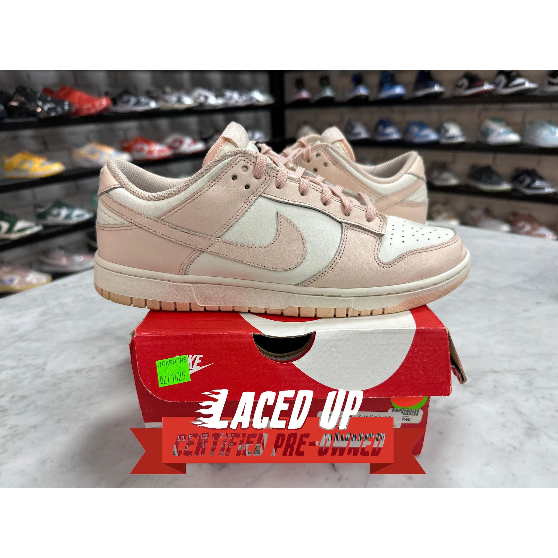 PRE OWNED Nike Dunk Low "Orange Pearl" (W)