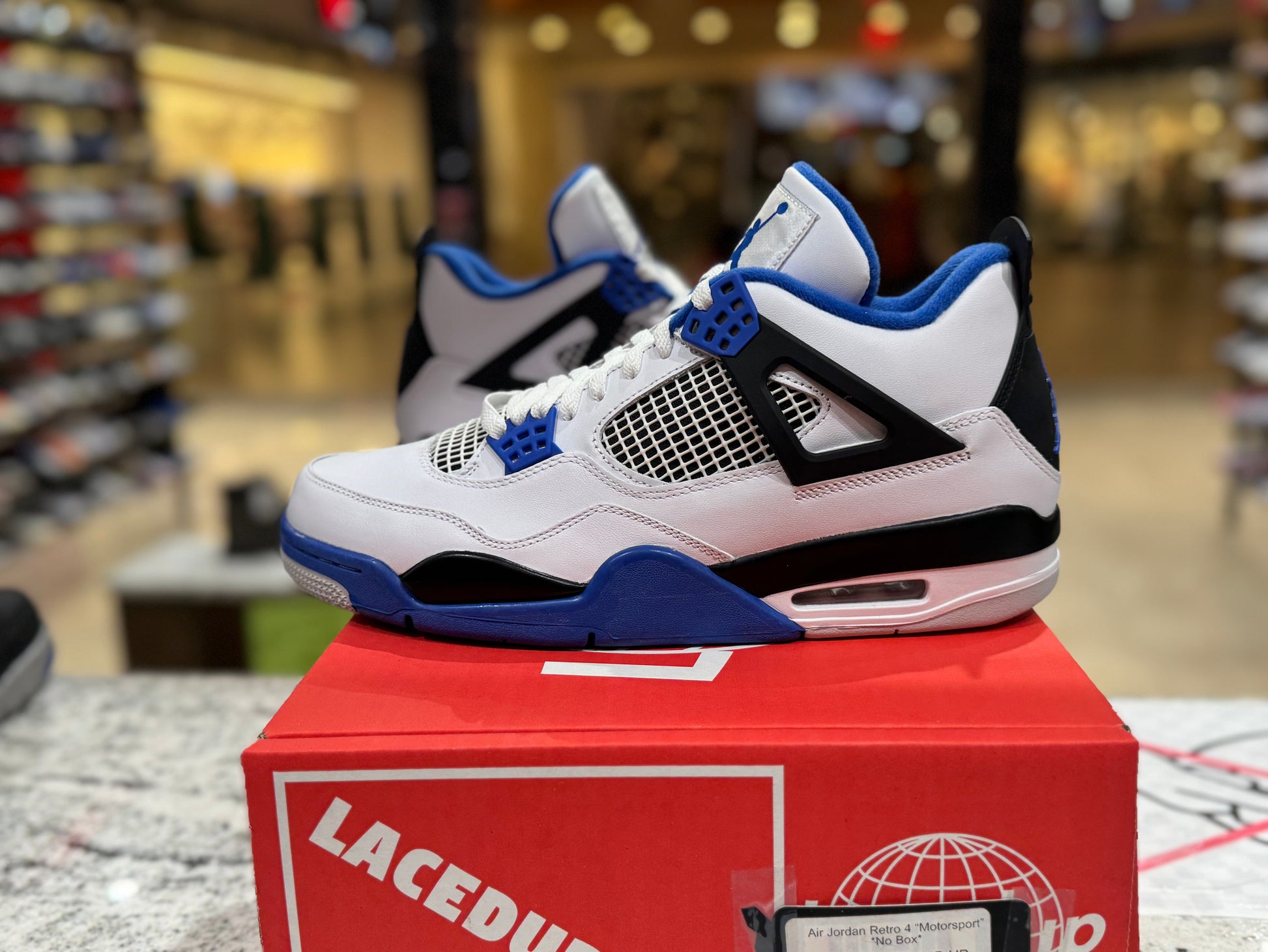 Air Jordan Retro 4 “Motorsport” *No Box*