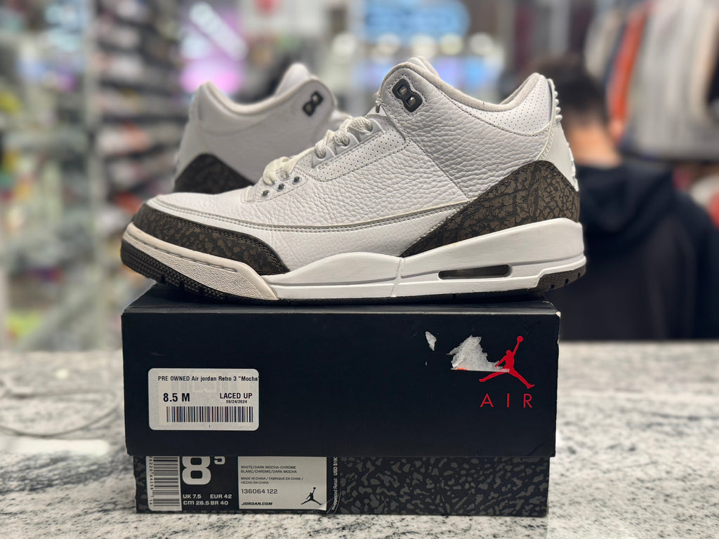 PRE OWNED Air jordan Retro 3 "Mocha"