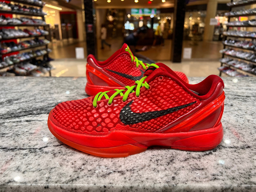 PRE OWNED Nike Kobe 6 Protro Reverse Grinch (GS)
