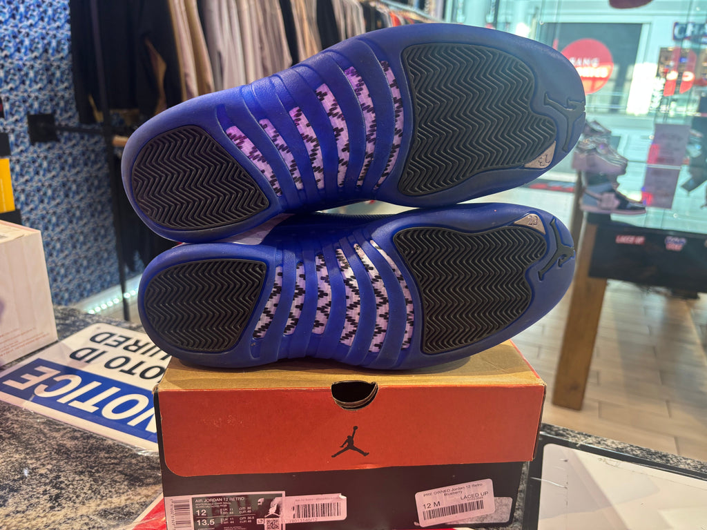 PRE OWNED Jordan 12 Retro Blueberry