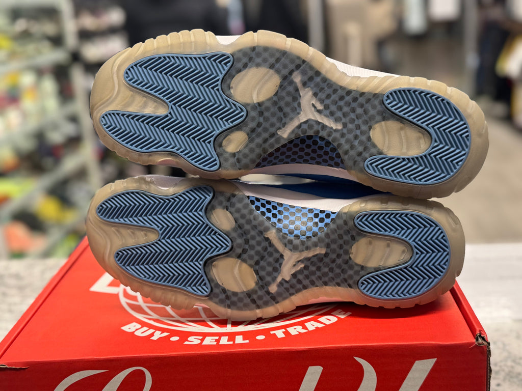 PRE OWNED Jordan 11 Retro Low University Blue (2017)
