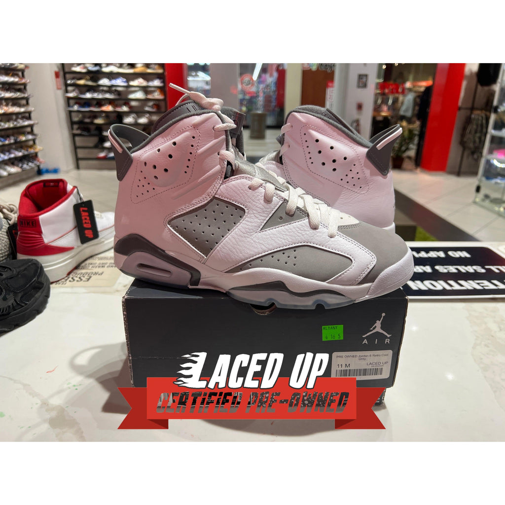 PRE OWNED Jordan 6 Retro Cool Grey