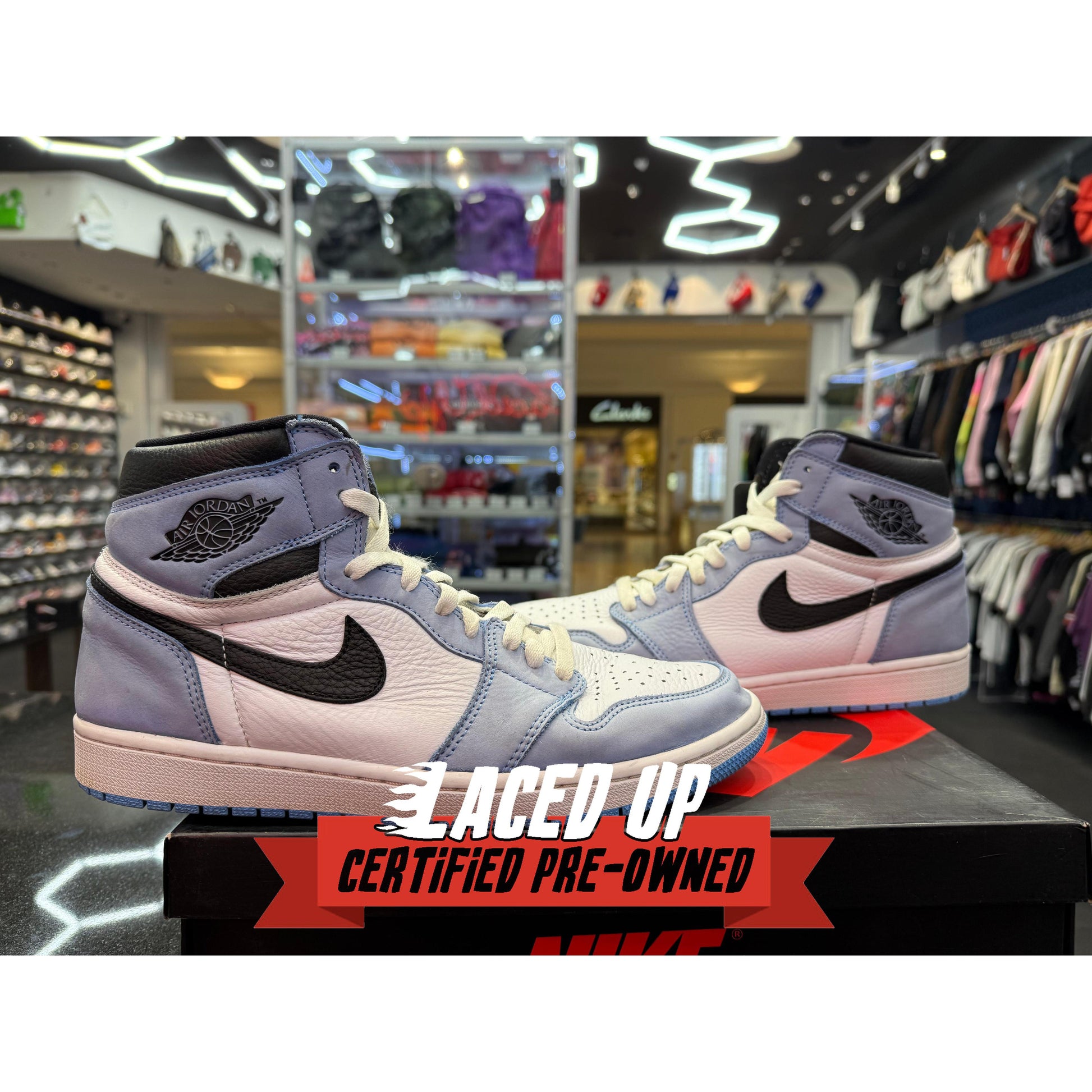 PRE OWNED Jordan 1 Retro High OG University Blue