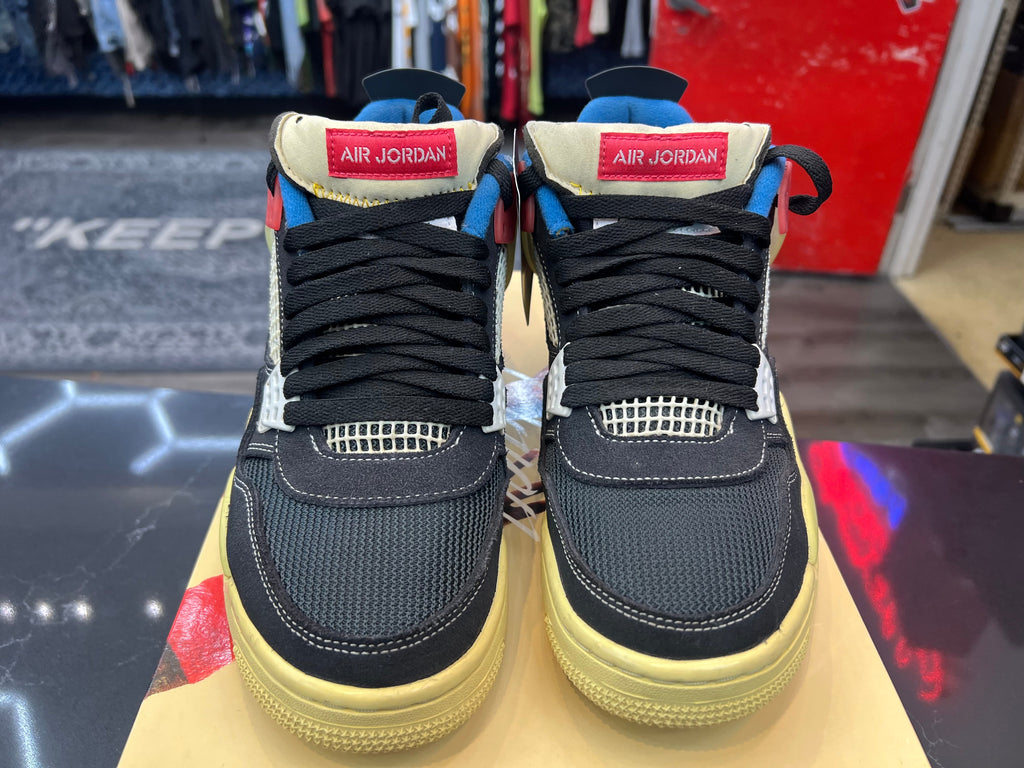 PRE OWNED Jordan 4 Retro Union Off Noir