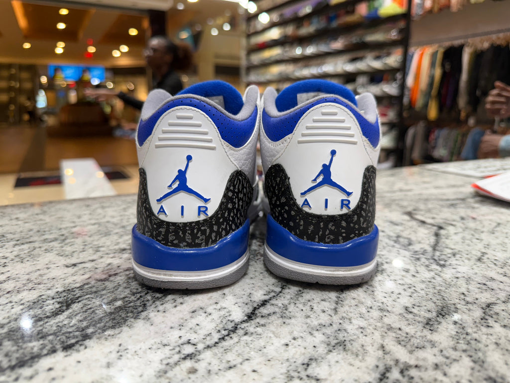 PRE OWNED Jordan 3 Retro Racer Blue (GS)